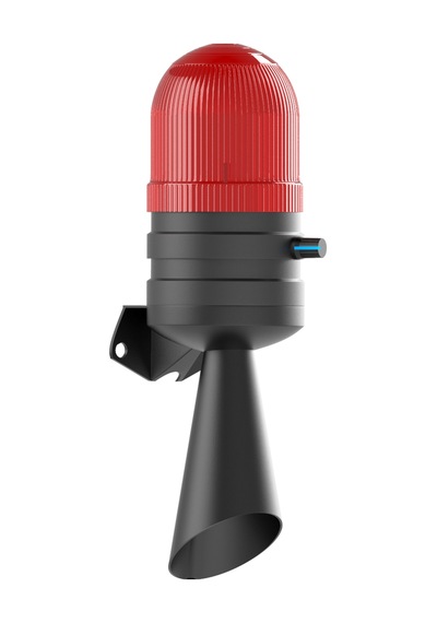 Mesan Xenon Çakar 2 Ses Borulu Elektronik Siren Ses Ayarlı Kırmızı 220vac Ms 5849.1.220vac