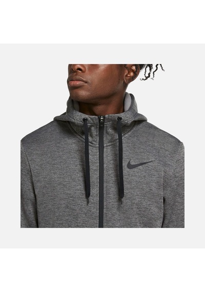 Nike Therma Full-zip Training Hoodie Erkek Sweatshirt Gri