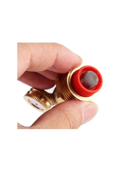 3 Delikli Pirinç Püskürtme Başlığı, Pirinç Sprey, Sis Başlığı, Tarım, Bahçe Aletleri, Sulama, Tarım, Çim Spreyi, Çatı Soğutması İçin