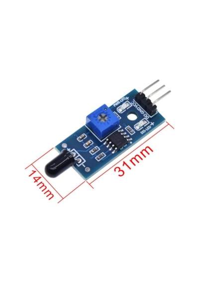 Alev - Ateş Algılayıcı Sensör Modülü Flame Sensor