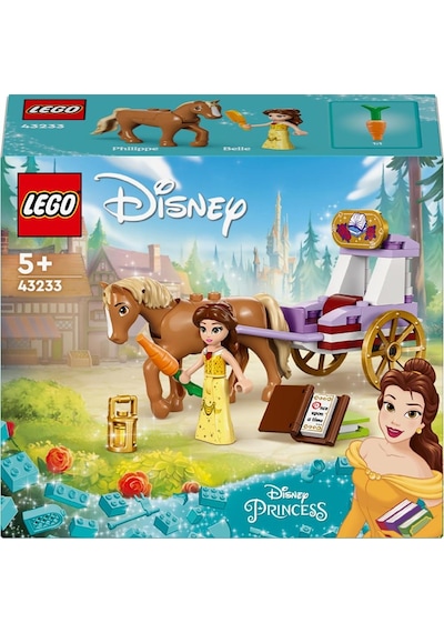 LEGO® Disney Princess Belle’in Hikaye Zamanı At Arabası 43233-5+ Yaratıcı Oyuncak Yapım Seti - 62 Parça