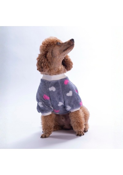 Reykjavik Cozy Sweat Peluş Köpek Kıyafeti Kedi Kıyafeti Köpek Sweati
