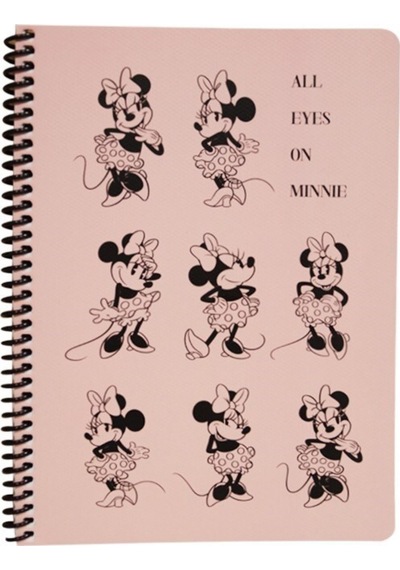 Keskin Color Disney All Eyes On Minnie Çizgili Defter 16,5x22,5 80 Yaprak Karışık