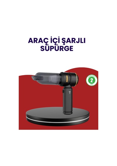 Yüksek Performanslı Araç İçi El Süpürgesi Cn