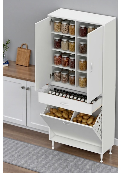 Eliusta Reli Dolap Beyaz Çok Kullanımlı 85 Cm Eninde Banyo Dolabı 85x171x32,5 Cm 2 Kapak 6 Raf Dolap Beyaz Eliusta Reli Dolap Beyaz Çok Kullanımlı 85 Cm Eninde Banyo Dolabı 85x171x32,5 Cm 2 Kapak 6 Raf Dolap Beyaz