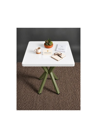 Kalınlaştırmalı Mutfak Cafe Balkon Bahçe Restoran Yemek Masası 70x70 Yeşil Beyaz Kare Beyaz - Haki Beyaz - Haki Kalınlaştırmalı Mutfak Cafe Balkon Bahçe Restoran Yemek Masası 70x70 Yeşil Beyaz Kare Beyaz - Haki Beyaz - Haki
