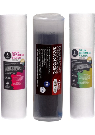 Aqualine Ihlas Su Arıtma Cihazı Filtresi 3'lü Ön Filtre Paketi 1 Mikron Sediment Filtreli