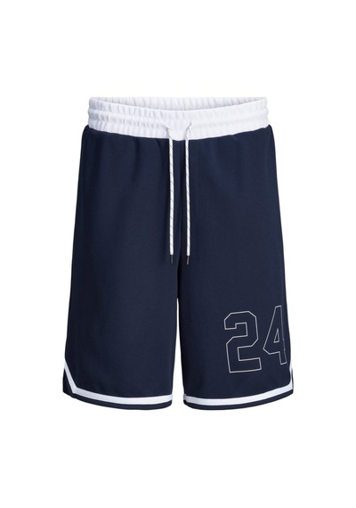 Jack & Jones Erkek Lacivert Nba Basketbol Şortu - 12189755 001