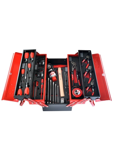 Brio Takım Çantası Dolu 5 Gözlü 420 Mm Kırmızı