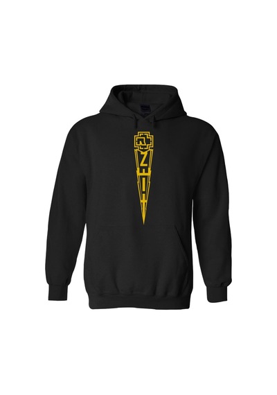 Startmore Zeit Rammstein Kapüşönlu Hoodie Siyah