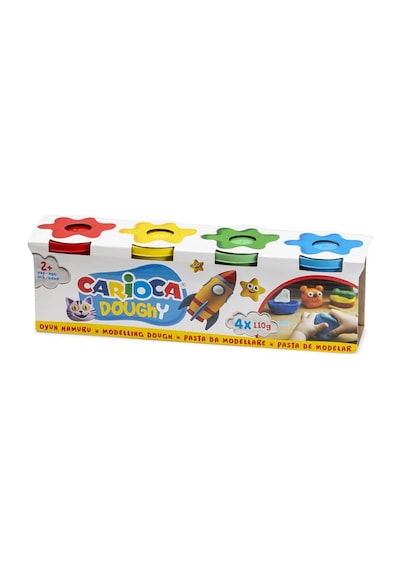 Carioca Oyun Hamuru 4 Renk X 110 Gr. Karışık