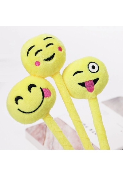 Emoji Kalem Peluşlu Çok Renkli