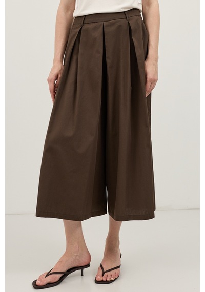 Antioch Pileli Culotte Pantolon Kahve