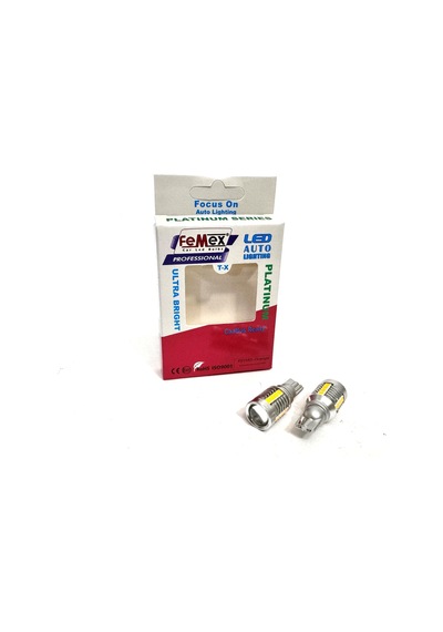 Femex Platinum Mercekli T15 W16w 3035 Chip 18smd Turuncu 10w Led Ampul