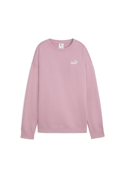 Puma Ess Small Logo Relaxed Crew Kadın Pembe Günlük Stil Sweatshirt 63326865 1676829 Pembe