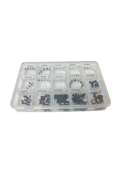 Marxlow 180 Parça Tact Switch Smd-dip Buton Set