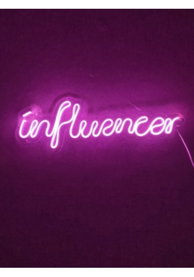 Influencer Dekoratif Led Duvar Aydınlatması Neon Led Yazı Tabela (535759841)