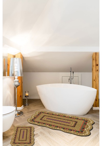 Alanur Begonya Lazer Kesim 2 Li Banyo Takimi St210163mv Vizon Bej