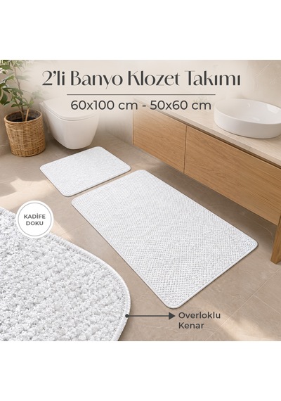 2'li Banyo Klozet Takımı Beyaz