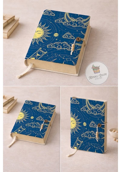 Kitap Kılıfı Güneş Ve Ay
