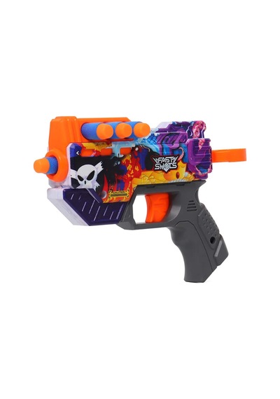 Fast Shots 4 Lü Desenli Dart Tabancası