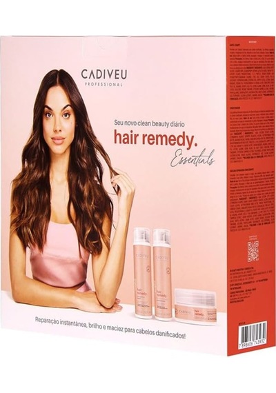 Saçlardaki Hasarı Onarıcı Ve Yıpranmalara Karşı Koruyucu Essentials Hair Remedy Ev Bakım Seti