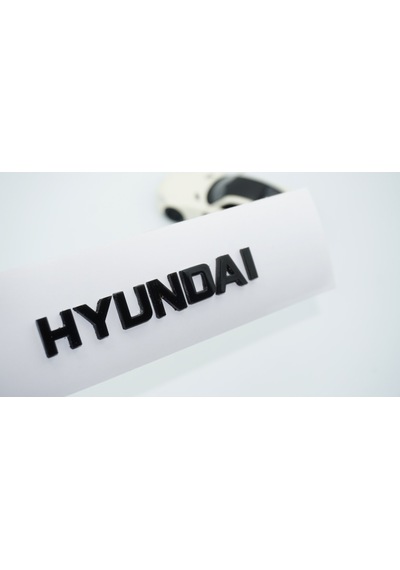 Dk Tuning Hyundai Bagaj 3m 3d Siyah Abs Yazı Logo