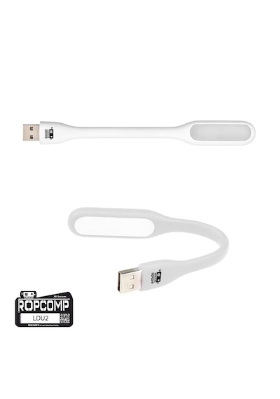 Ropcomp Usb Led Işık Esnek Okuma Ve Klavye Lambası Beyaz