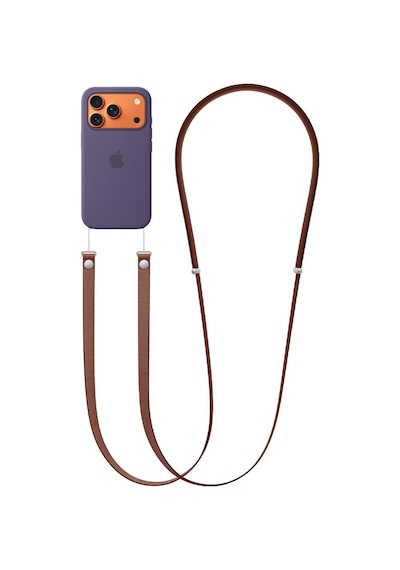 E2m Crossbody Strap Telefon Askısı Kahverengi