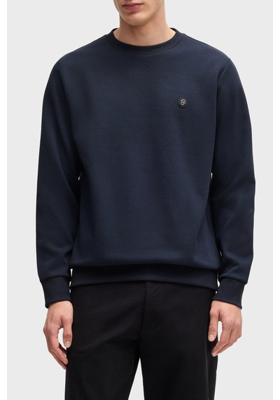 Boss Erkek Sweat 50520302 404 Lacivert Lacivert