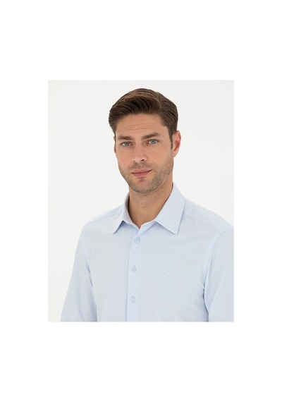 Pierre Cardin Slim Fit Uzun Kollu Gömlek 50275690-vr036 Çok Renkli