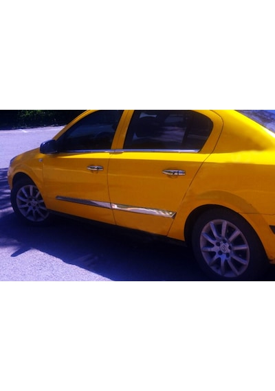 Opel Astra H Sedan Krom Cam Çıtası 4 Parça 2004-2009 Paslanmaz