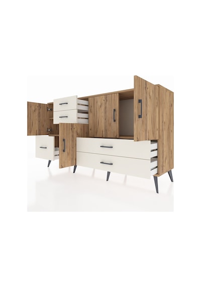 Kronos Konsol 4 Raflı 5 Çekmeceli 4 Kapaklı 176x59x99 Çam-çam/aytaşı Atlas Çam/aytası - Atlas Çam Kronos Konsol 4 Raflı 5 Çekmeceli 4 Kapaklı 176x59x99 Çam-çam/aytaşı Atlas Çam/aytası - Atlas Çam