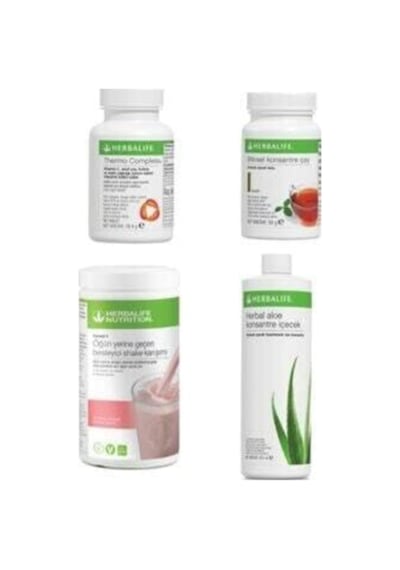 Herbalife Bölgesel Yağ Yakım Ahududulu Shake 550 G Klasik Çay 50 Gr Aloe Vera Içecek Thermo