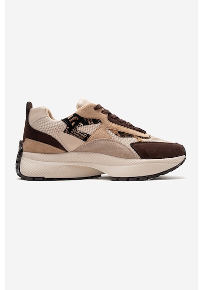 Premıa Kahverengi Süet Kadın Sneaker Kahverengi