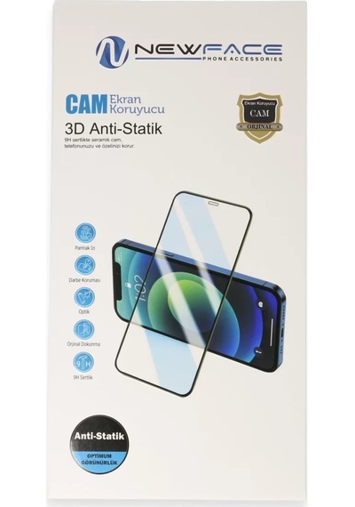 Newface Xiaomi Redmi 13 4g 3d Antistatik Cam Ekran Koruyucu Çok Renkli