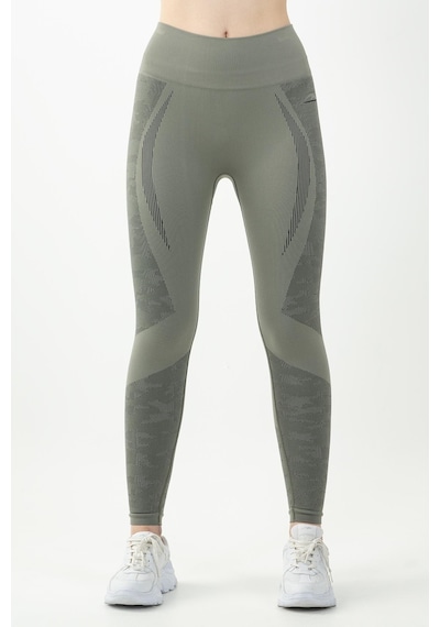 Maraton Active Slimfit Kadın Fitness Açık Haki Tayt 812081-açık Haki
