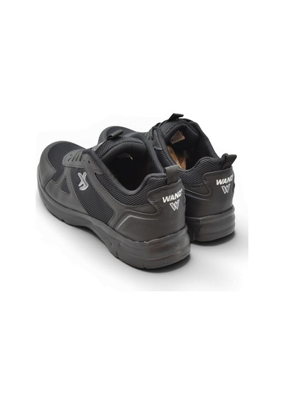 Ispartalılar 2065 Ortopedik Taban Günlük Unisex Spor Ayakkabı Kadın Erkek Spor Ayakkabı Siyah