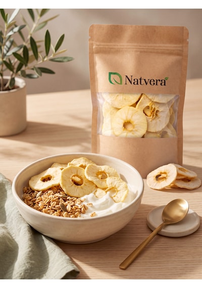 Natvera Halka Elma Kurusu 250 G Kilitli Kraft Paket