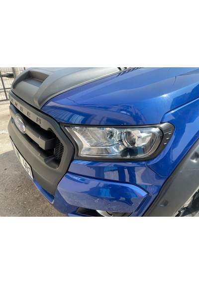 Ebal Otomotiv Ford Ranger Far Çerçevesi Kaplama 2 Prç Mat Siyah 2015 Sonrası