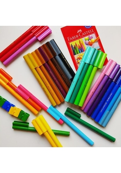 Faber-Castell Eğlenceli Keçeli 20 Renk