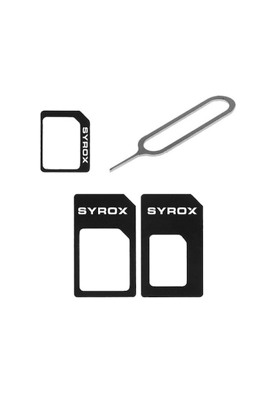 Syrox Akıllı Telefon için Nano Sim Kart Çevirici Takım ve Iğne