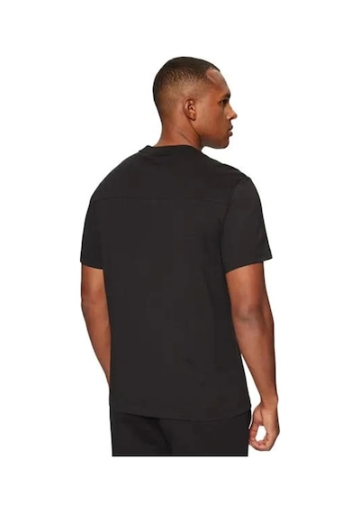 Calvin Klein Structured Embroıdery T-shırt SIYAH Siyah