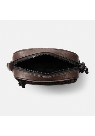 Timberland Tuckerman Leather Crossbody Bag Unisex Omuz Çantası-31618 Kahverengi