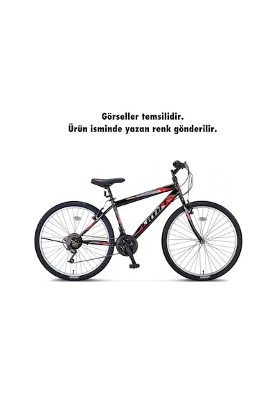 Ümit Bisiklet 2601 Colorado Erkek 26 Jant Dağ Bisikleti Siyah-kırmızı Siyah - Kırmızı