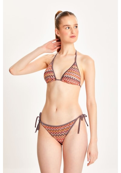 Too Salty Swimwear Kadın Çok Renkli Dantelli Yandan Bağlamalı Üçgen Bikini Takımı 24s115st Çok Renkli Too Salty Swimwear Kadın Çok Renkli Dantelli Yandan Bağlamalı Üçgen Bikini Takımı 24s115st Çok Renkli