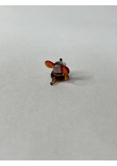 El Yapımı Mini Murano Cam Fare Biblo A146-04