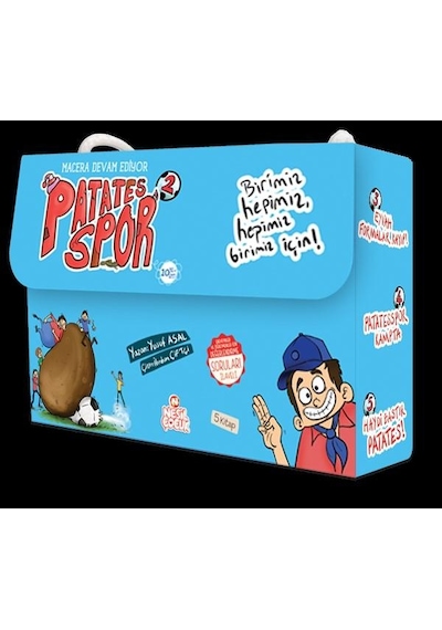 Nesil Çocuk Yayınları Patates Spor 2 (5 Kitap)