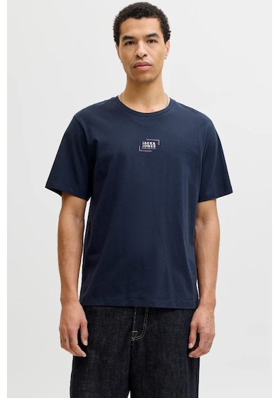 Jack & Jones Jjecorp Graphic Erkek Tişört Lacıvert