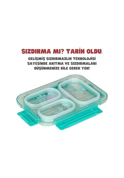 Dream Vest Bento 710ml Lunchbox Sevimli Dostlar Tek Katlı 3 Bölmeli Paslanmaz Çelik Sefer Tası Yemek Kutusu Lila-tu Diğer